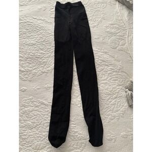 NWOT SPANX Black Tights SZ A (Sm)